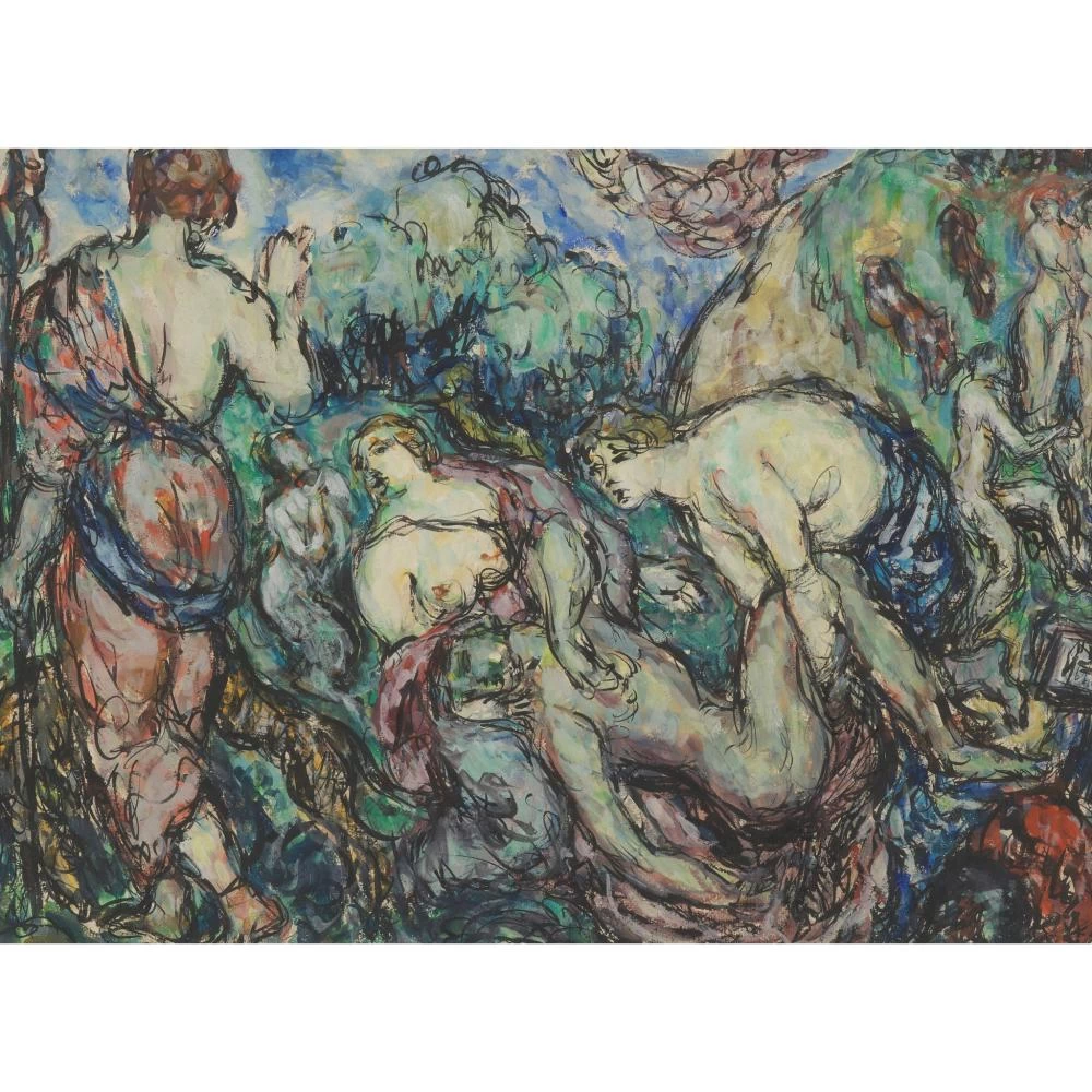 Ethel Walker - Ninfe che trovano Narciso